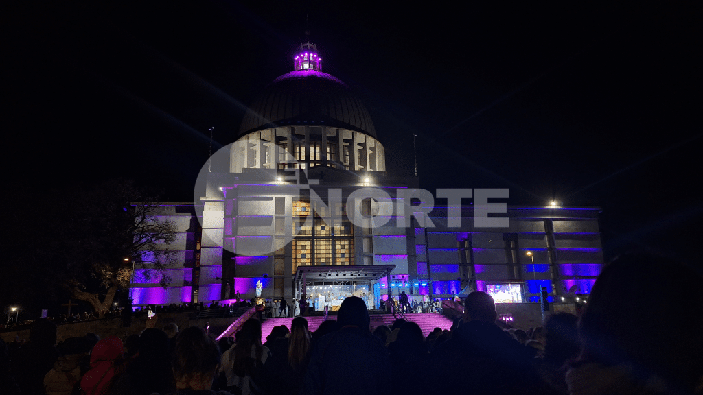 Así se vivió el aniversario de la Virgen María del Rosario de San Nicolás