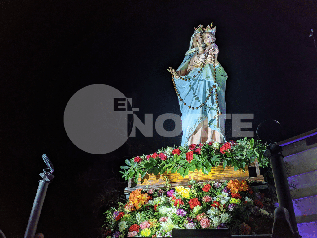 Así se vivió el aniversario de la Virgen María del Rosario de San Nicolás