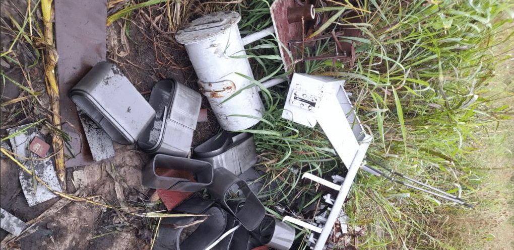 EDEN robo vandalismo infraestructura