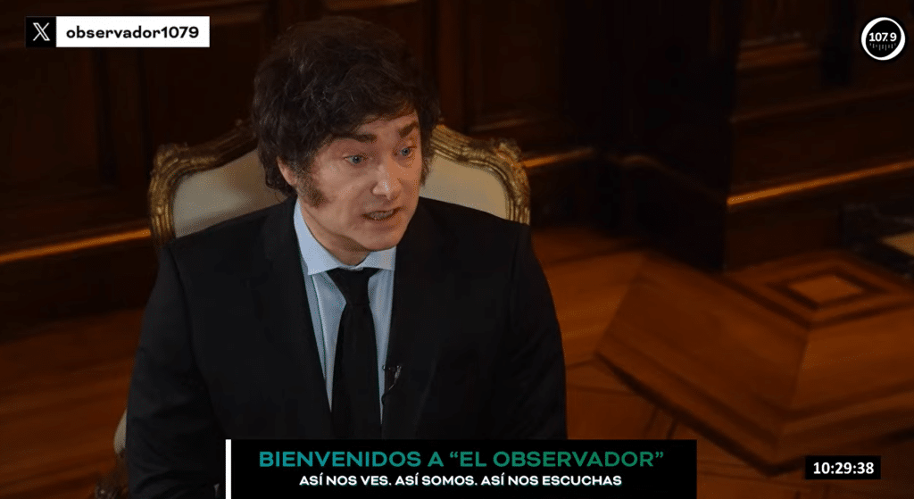 Milei contra Villarruel El Observador