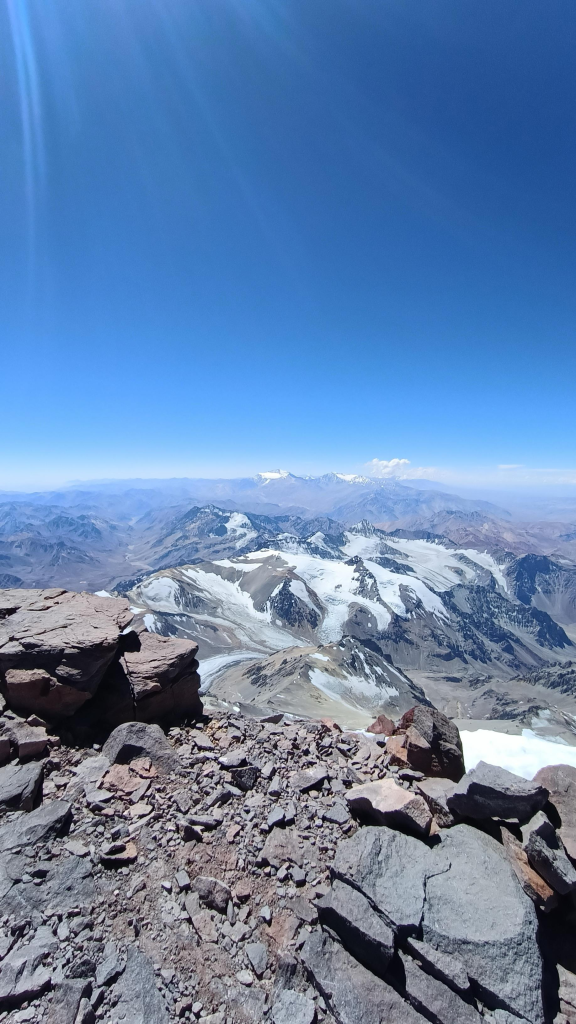 cumbre en el aconcagua Malén Greco