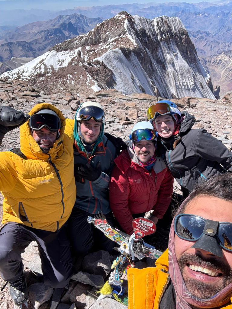cumbre en el aconcagua Malén Greco