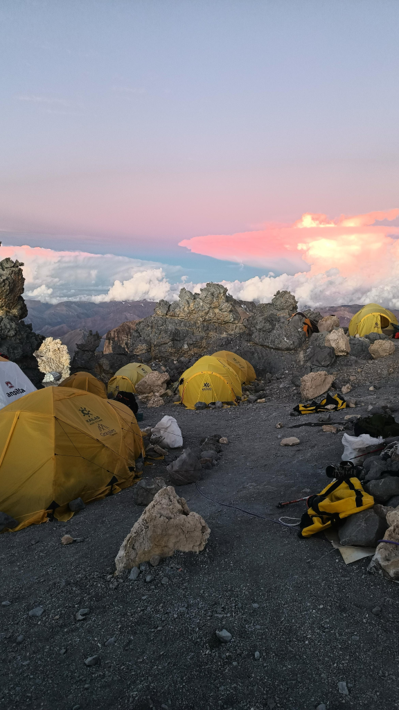 cumbre en el aconcagua Malén Greco