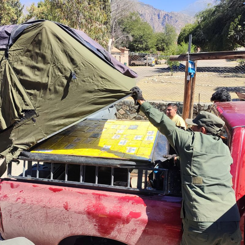 Salta Norte golpe duro al narccotráfico