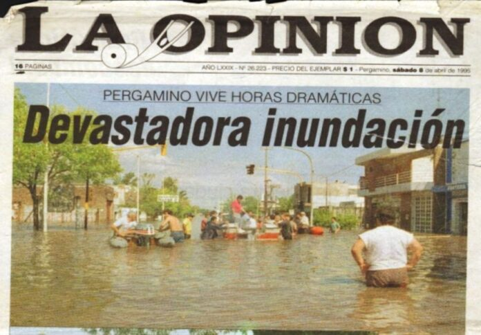 Pergamino: a 30 años de la trágica inundación que marcó a la ciudad para siempre