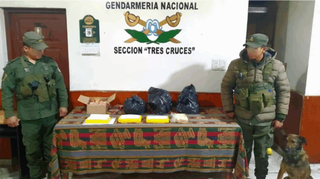 Jujuy Rutas drogas duro golpe al narcotráfico