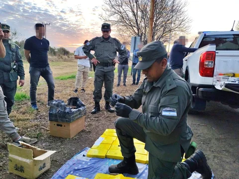 Secuestran más de 172 kilos de cocaína en Chaco y detienen a cinco narcos