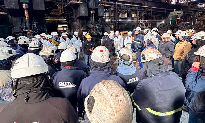 acindar las medidas de fuerza empresas contratistas