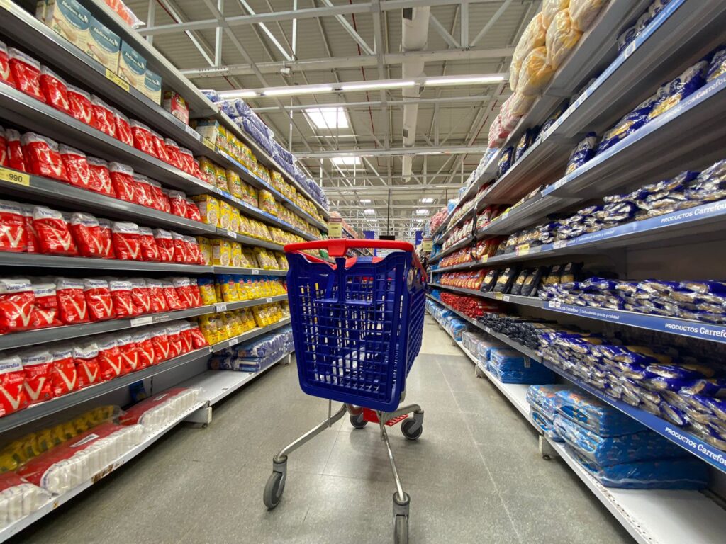 La inflación de alimentos se disparó al 3% en agosto