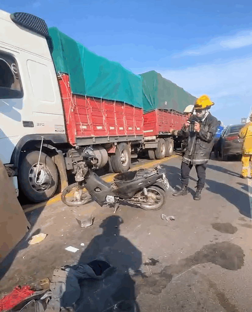 Imputaron al camionero que causó el choque múltiple en el puente Chaco-Corrientes