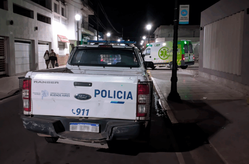Problemas vecinales en zona sur terminaron en disparos y un joven de 21 años fue herido en su brazo