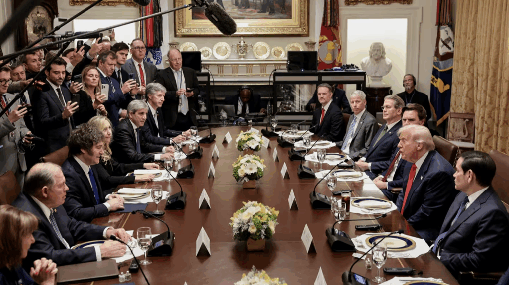 pedido de trump milei gobierno