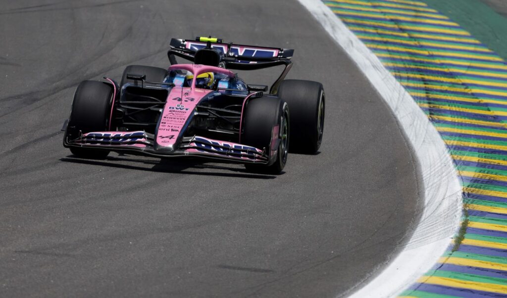 Sprint en el gp de brasil carrera