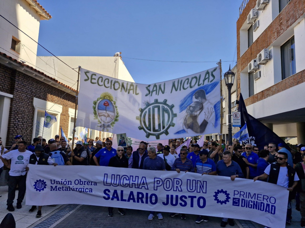 sueldos siderúrgicos uom trabajadores acero