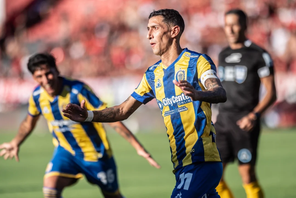 Di María se lesionó, enciende las alarmas en Rosario Central y le pone un alto a una final ante Estudiantes