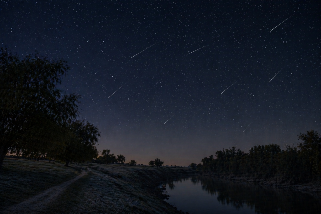 Esta madrugada, la lluvia de meteoros Líridas podrán verse a simple vista en San Nicolás y el país